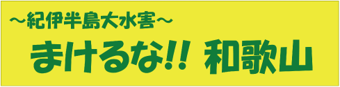 〜紀伊半島大水害〜　まけるな！！和歌山