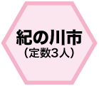 紀の川市(定数3人)