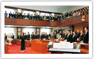 議会で演奏会　写真1