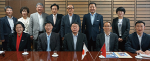 山東省人民代表大会訪日代表団の皆さん