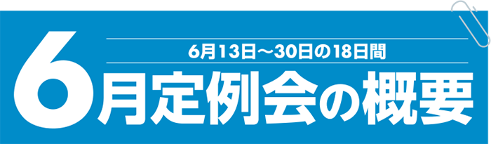 6月定例会概要