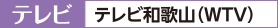 テレビ テレビ和歌山(WTV)