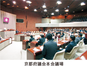 京都府議会本会議場