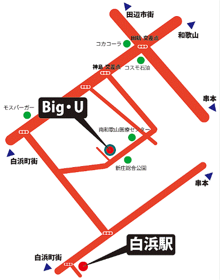 ビッグユー地図