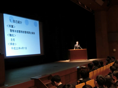 説明会の写真