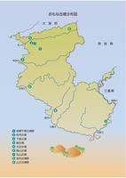 おもな古墳分布図