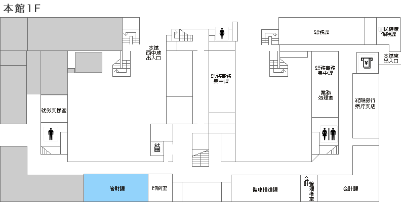 フロアマップの画像