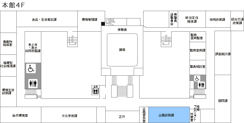 フロアマップの画像