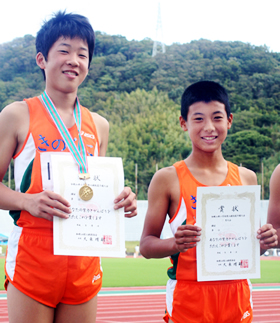 松岡 寛尚 選手 中本 大智 選手