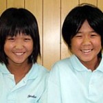 姉・絵美子選手（右）と妹・久美子選手（左）