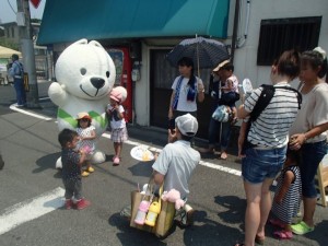 子どもたちにも顔を覚えてもらったようです