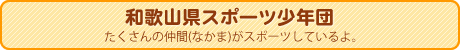 和歌山県スポーツ少年団